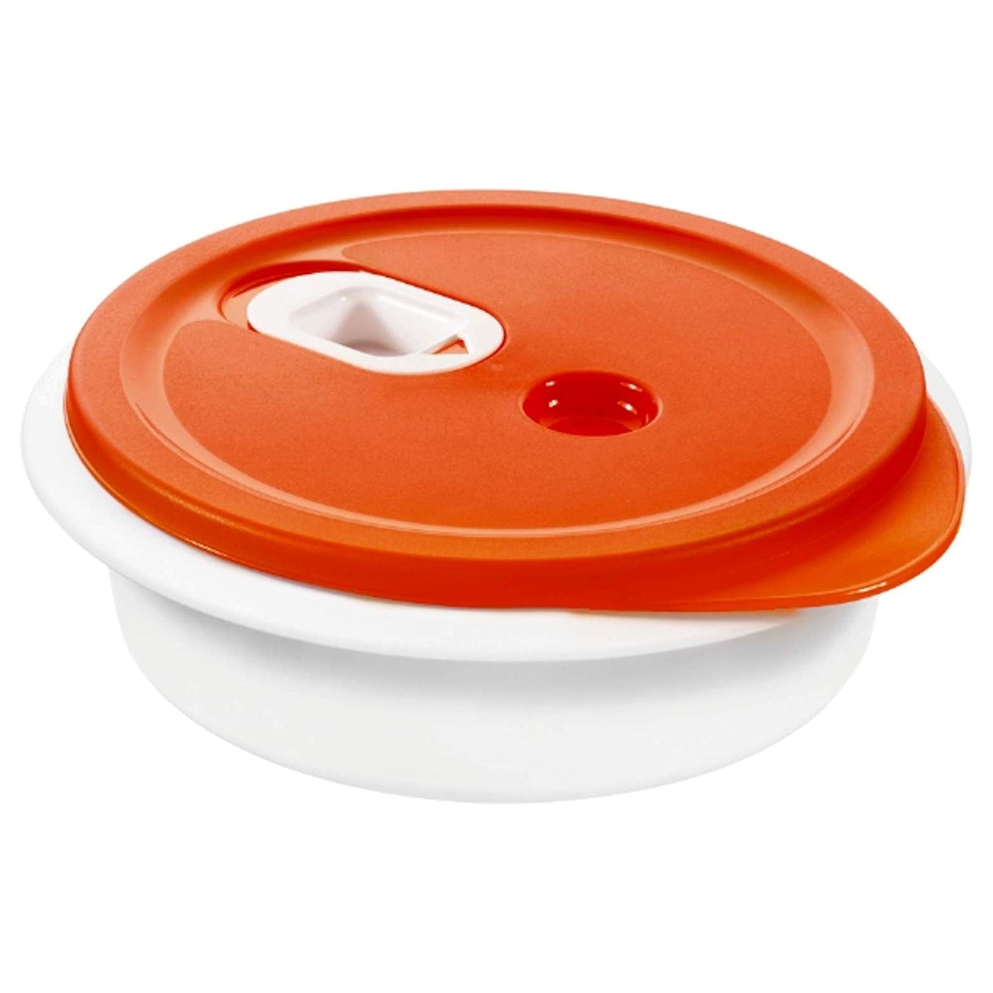 Clever Mikrowellengeschirr 1lL - Kunststoff (BPA-frei) in Rot & Weiß